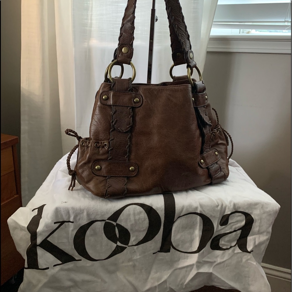 Kooba medium brown tote